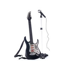 Electric Guitar with Microphone & Stand (501073), Music