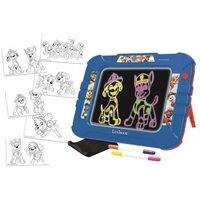 Lexibook - Paw Patrol Neon Luminous Drawing Board (CRNEOPA)