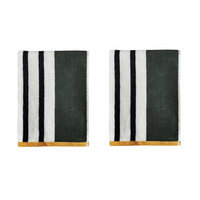Mette Ditmer - Boudoir Guest Towel 2pack 40 x 60 cm - Dark olive
