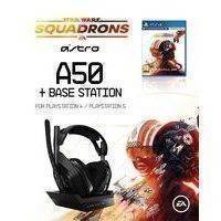 Astro A50 Wireless + Base Station for PlayStation 4/PC + Star Wars Squadrons - Bundle