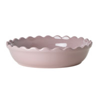 Rice - Stoneware Pie Dish - Lavender M