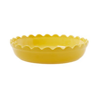 Rice - Stoneware Pie Dish - Yellow S