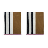 Mette Ditmer - Boudoir Guest Towel 2pack 40 x 60 cm - Tobacco