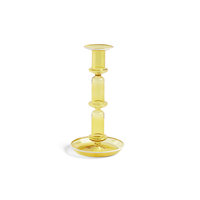 HAY - Flare Candleholder Tall - Yellow (507957)