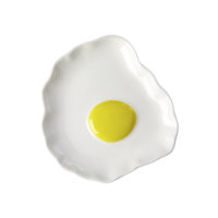 Rice - Ceramic Dish - Fried Egg Shape