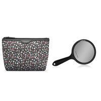 Gillian Jones -Cosmetic Bag With Lining In Liberty Print + Hand Mirror