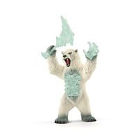 Schleich - Eldrador Creatures - Blizzard Bear with Weapon (42510)