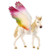 Schleich - Winged Rainbow Unicorn, Foal (70577)
