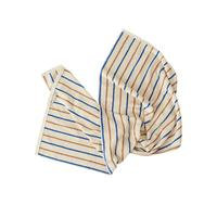 OYOY Living - Raita Organic Towel - 50x100 cm - Caramel / Optic Blue