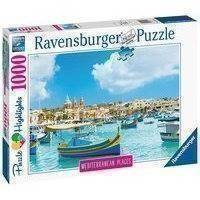 Ravensburger - Puzzle 1000 - Medierranean Malta (10214978)