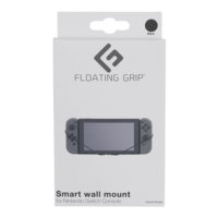 Nintendo Switch Console wall mount by FLOATING GRIP®, Black, Floating Grip