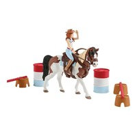 Schleich -Horse Club Hannahin lännenratsastussetti (42441)