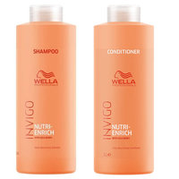 Wella - Invigo Nutri-Enrich Shampoo 1000 ml + Wella -Invigo Nutri-Enrich Conditioner 1000 ml
