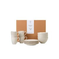 Broste Copenhagen - Nordic Breakfast Set, Stoneware - Vanilla