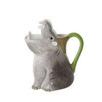 Rice - Ceramic Vase - Hippo Shape