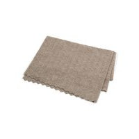 Smallstuff - Baby Blanket Fishbone Merino Wool - Nature