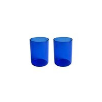 Design Letters - Set of 2 - Favourite drinking glass - Blue