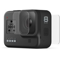 GoPro - Tempered Glass Lens/Screen Protect HERO8 Black