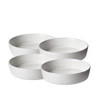 RAW - Soup plates - 4 pcs - Arctic white