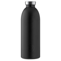 24 Bottles - Clima Bottle 0,85 L - Stone Finish - Tuxedo Black (24B452), 24Bottles