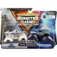 Monster Jam - 1:64 Gears & Galaxies 2-pack - Blue Thunder & Grave Digger