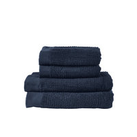 Zone Denamrk - Classic Towel Set - Dark Blue (331889)