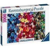 Ravensburger - Puzzle 1000 - Challenge - Buttons (10216563)