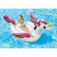 INTEX - Mega Unicorn Island (57291), Intex