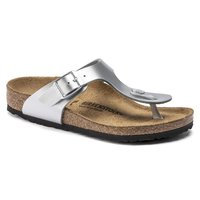 Birkenstock - GIZEH Kids Birko-Flor Regular - Silver