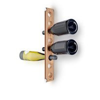 Eva Trio - Nordic Kitchen Hanging Wine Rack - Oak (520420)