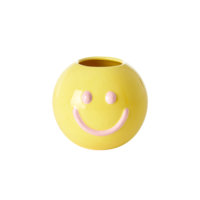 Rice - Ceramic Smiley Vase - S