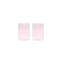Design Letters - Set of 2 - Favourite drinking glass - Pink