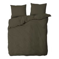 By Nord - Double Bed linen - 200 x 220 cm - Ingrid, Bark (561140503)