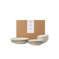 Broste Copenhagen - Nordic Dinner Set, Stoneware - Vanilla