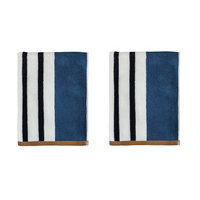 Mette Ditmer - Boudoir Guest Towel 2pack 40 x 60 cm - Orion blue