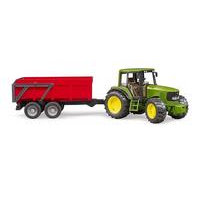 Bruder - John Deere 6920 with tipping trailer , red (BR2057)