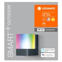 Ledvance - Smart+ Outdoor Cube RGBW Wall Light - WiFi - S