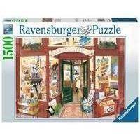 Ravensburger - Puzzle 1500 - Wordsmith's Bookshop (10216821)
