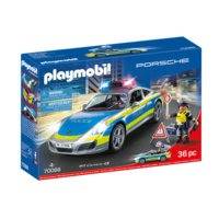 Playmobil - Porsche 911 Carrera 4S Police - White (70066)
