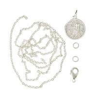 Me & My Box - Pendant Set - Zodiac - Virgo - 925S sterling silver plated (BOX226019)