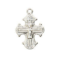 Me & My Box - Pendant - Crucifix - 925S sterling silver plated (BOX226001)