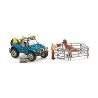 Schleich - Off-road vehicle with dino outpost (41464)