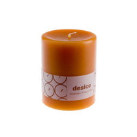 Desico Pöytäkynttilä, 10 cm hunajankeltainen 6 kpl, Desico