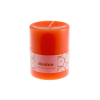 Desico Pöytäkynttilä, 10 cm oranssi 6 kpl, Desico