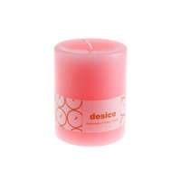 Desico Pöytäkynttilä, 10 cm vaaleanpunainen 6 kpl, Desico