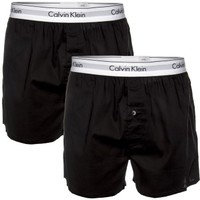 Calvin Klein 2 pakkaus Modern Cotton Woven Slim Fit Boxer