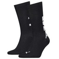 Puma 2 pakkaus Graphic Logo Crew Socks