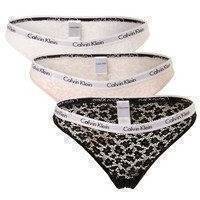 Calvin Klein 3 pakkaus Carousel Lace Core Brazilian