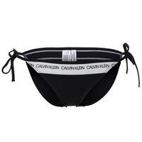 Calvin Klein CK Logo String Side Tie Bikini