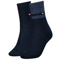 Tommy Hilfiger 2 pakkaus Women Gifting Boucle Stripe Sock, Tommy Hilfiger Legwear